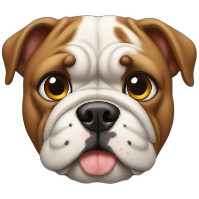 Bulldog emoji