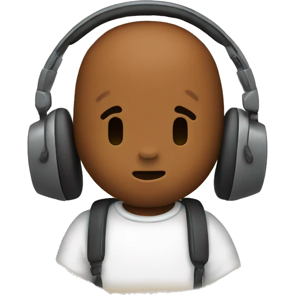miffy with headphone emoji