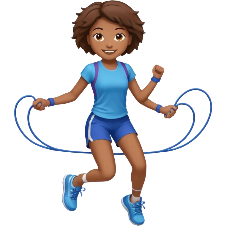 Jump rope emoji