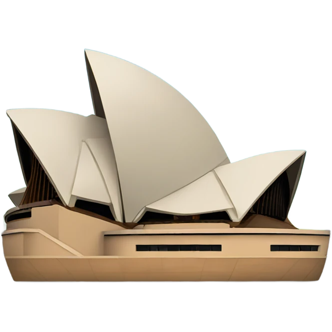 Sydney opera house emoji