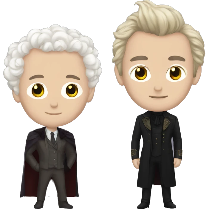 aziraphale and crowley emoji