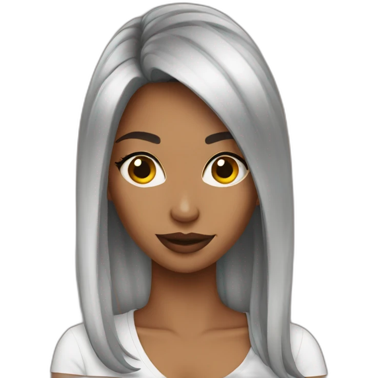 Hot girl emoji