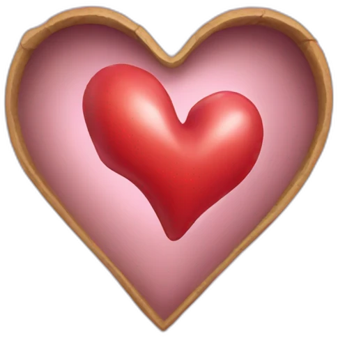 real heart emoji