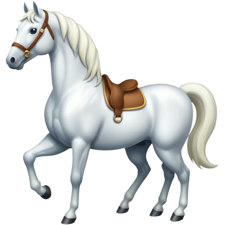 white horse emoji