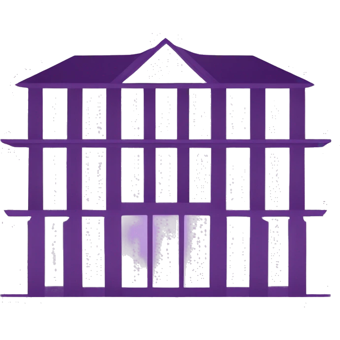 Purple parliament building  emoji