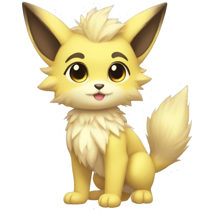 Anthro-Pastel-Fur-Sona-Chibi-Shiny-Fakémon full body emoji
