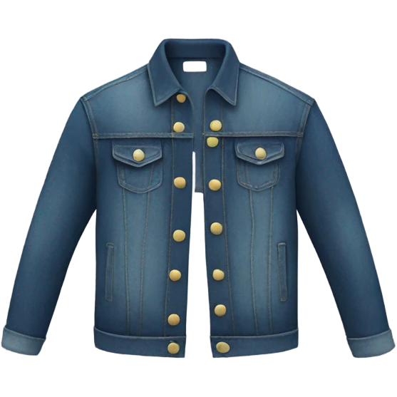 Denim jacket emoji