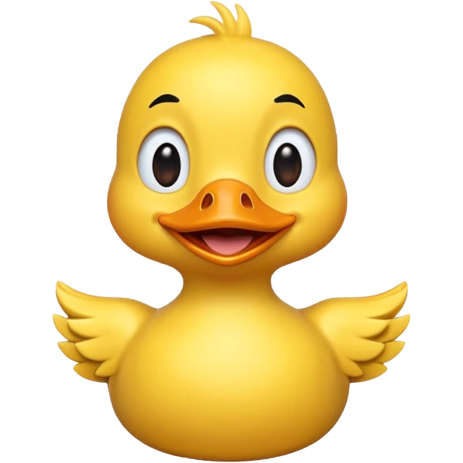 Super duck emoji