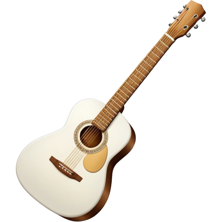 guitar white emoji