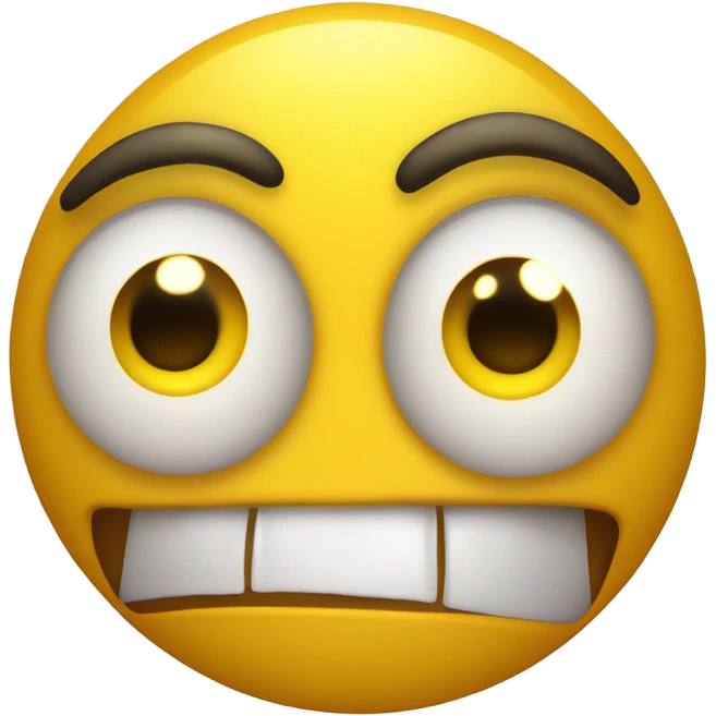 scared shaking sweating round yellow emoji emoji
