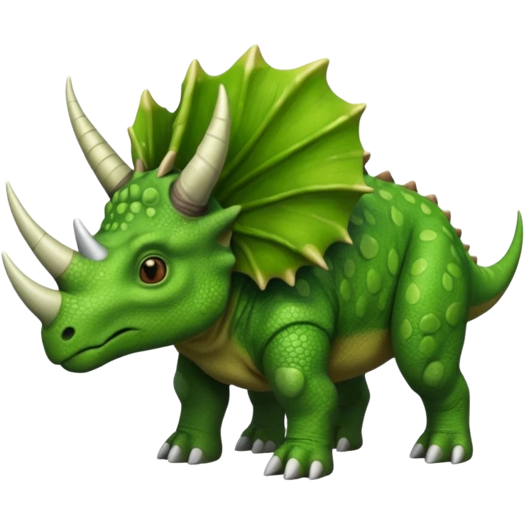 Dinossauro triceratops emoji