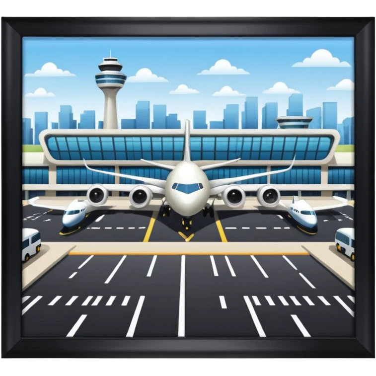 airport emoji