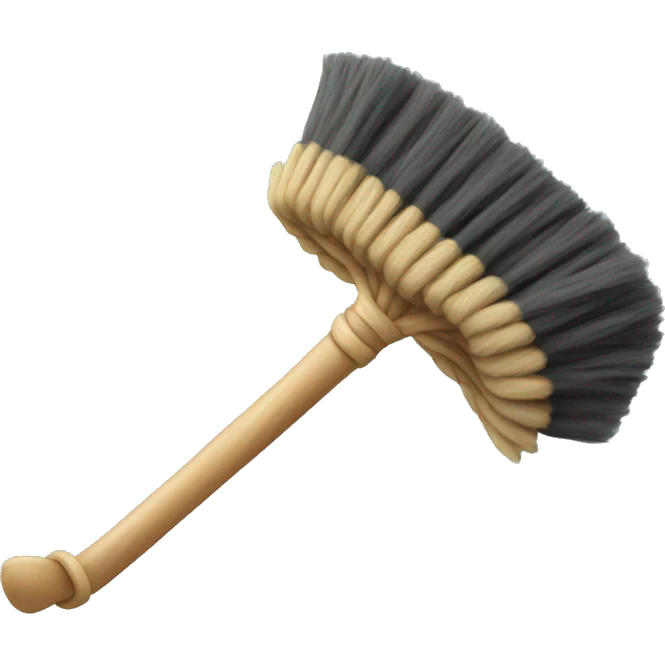 Bath broom emoji