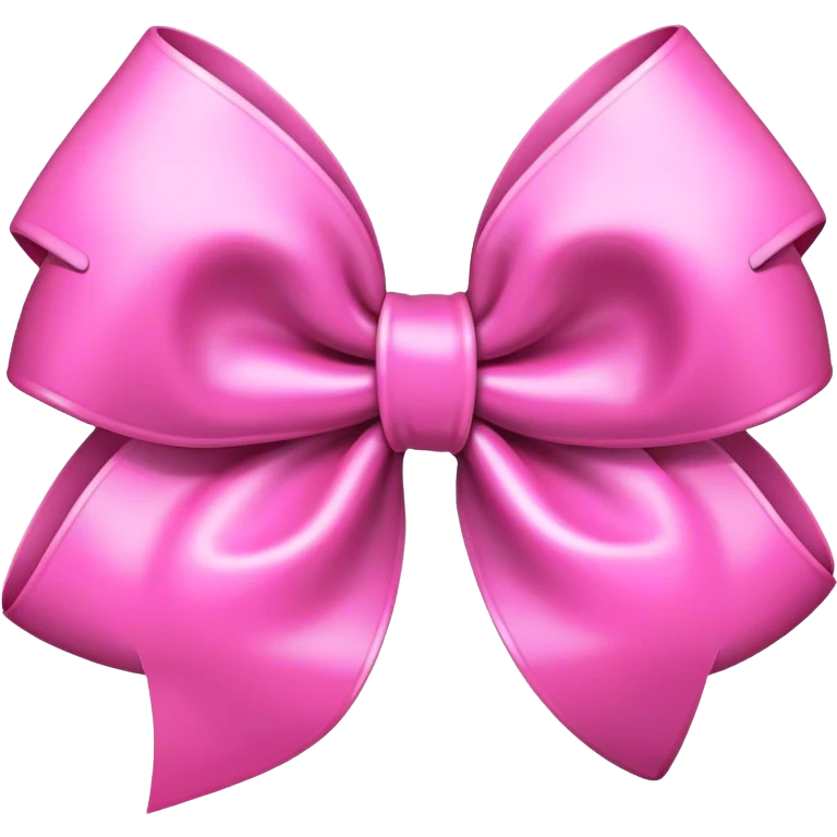 pink bow emoji