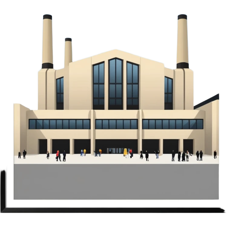 tate modern large exhibition halls emoji