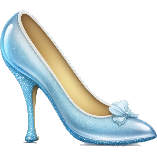 Cinderella glass slipper emoji
