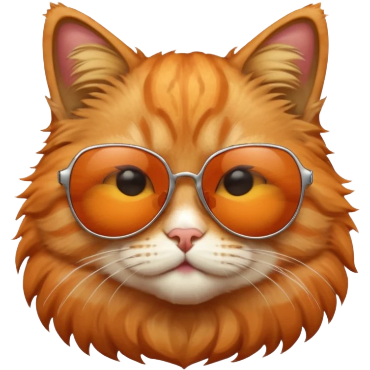 Cat wearing sunglasses emoji
