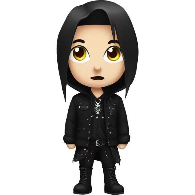 Goth emoji