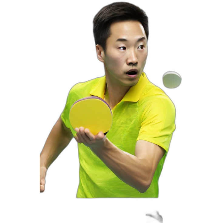 gorgeous table tennis emoji