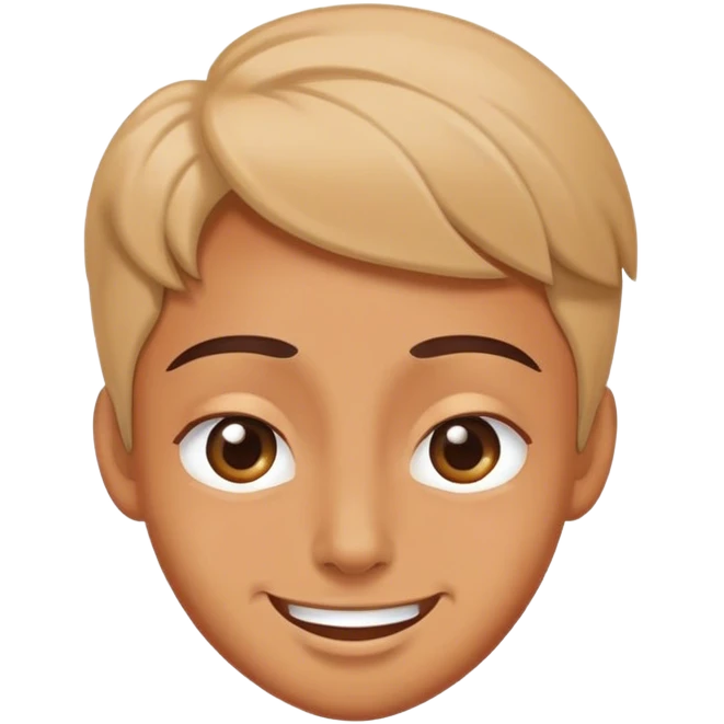 Eye roll with smile emoji