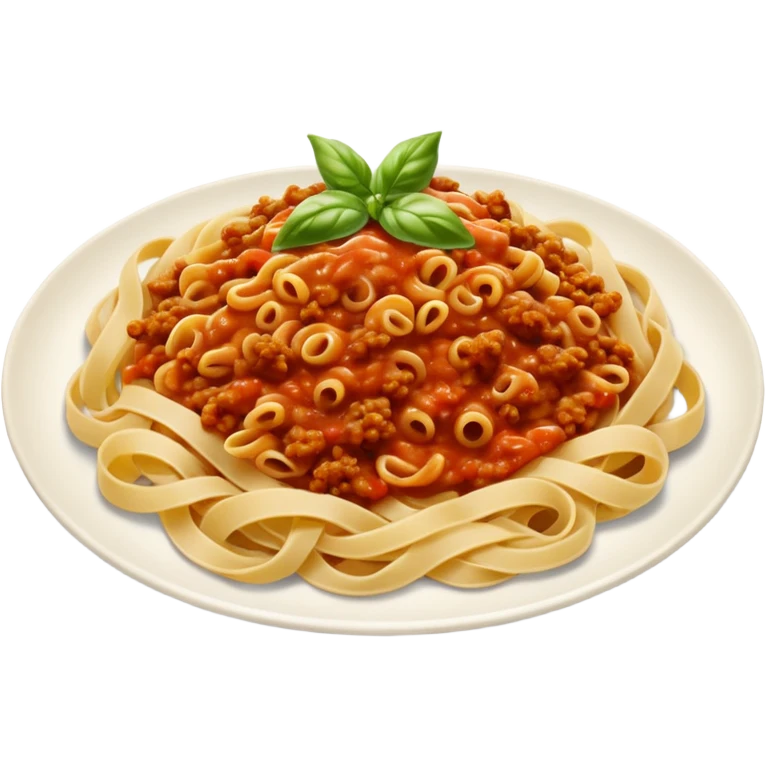 pasta bolognese emoji