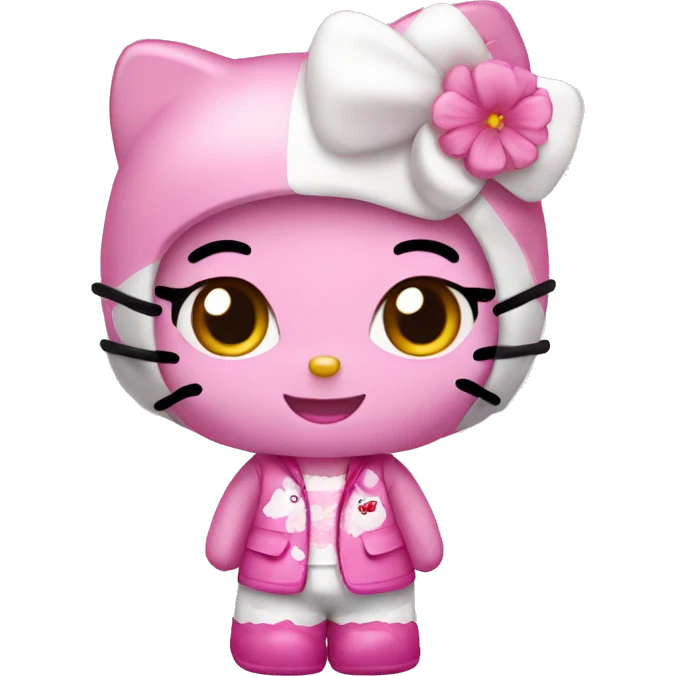 Hello kitty emoji
