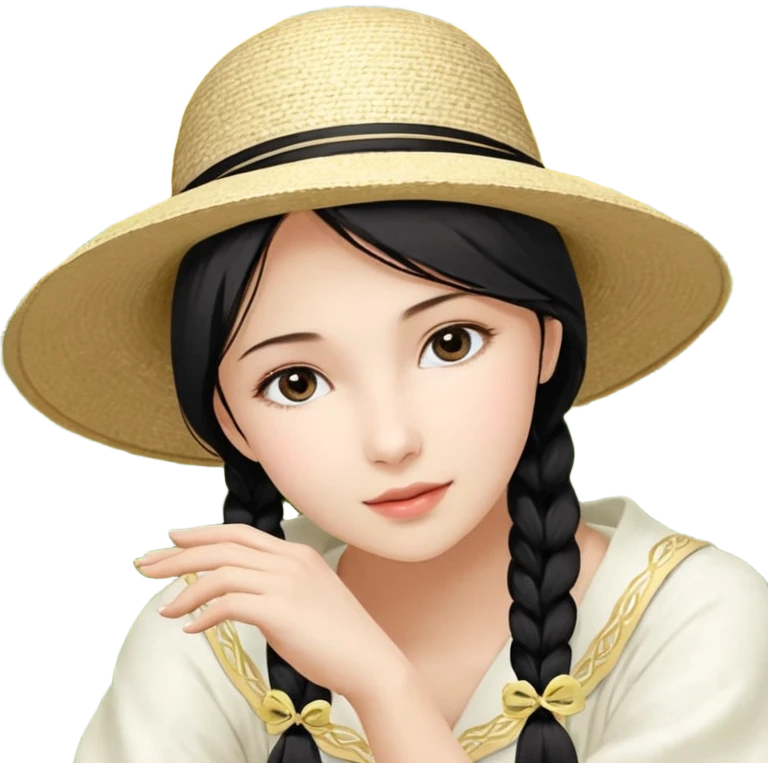 Красивое новогоднее елочное украшение emoji