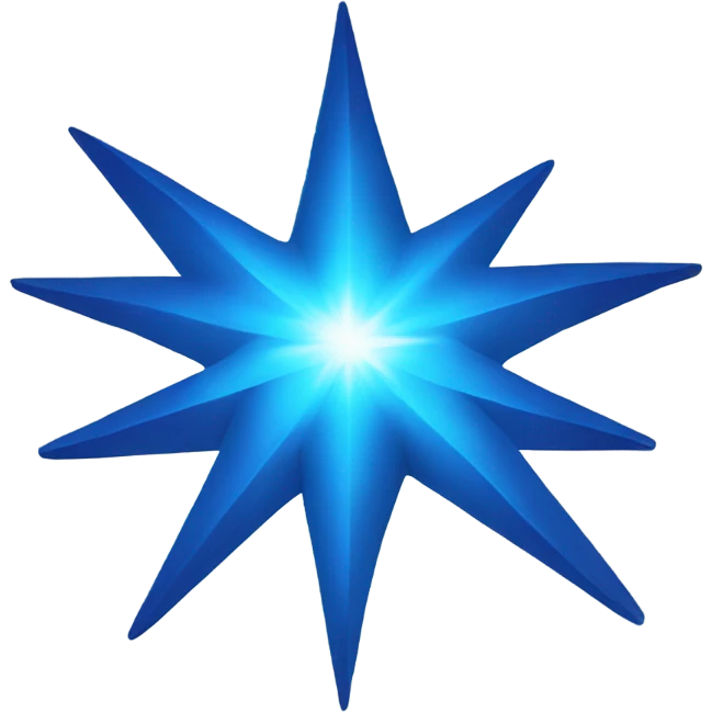 navi blue star emoji