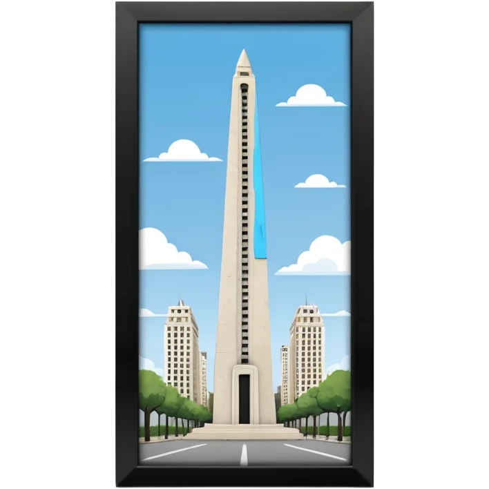 Obelisco argentina  emoji