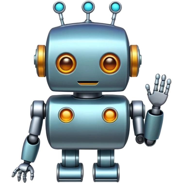 whimsical robot emodji emoji