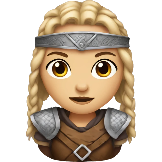 Gilr Vikings emoji