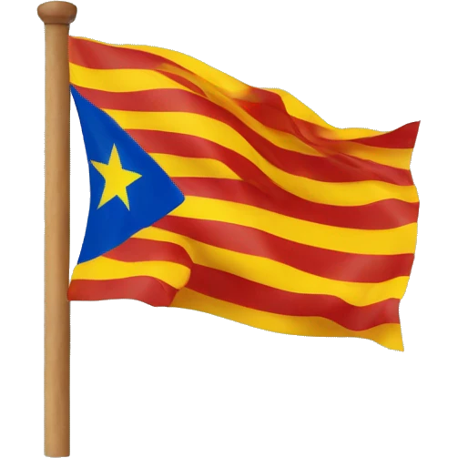 Flag of Catalonia emoji