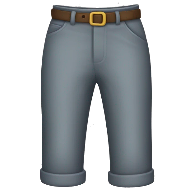 A very smart pair of pants emoji
