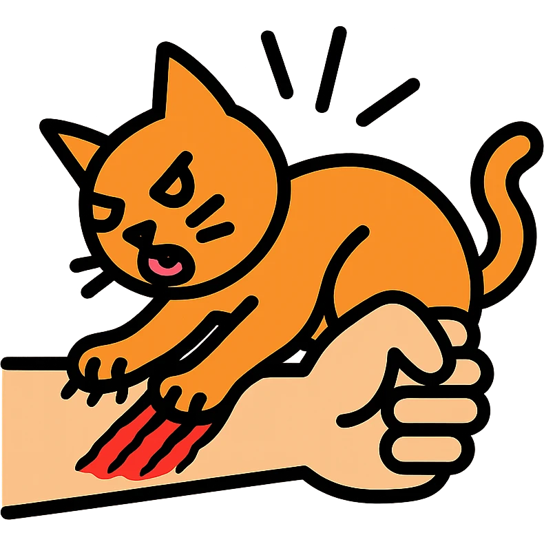 cat attack emoji