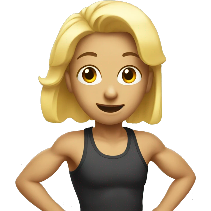 going to gym emoji