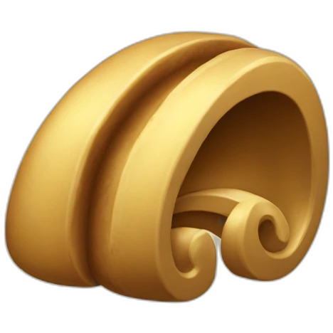 The brown ear of the pharaons emoji