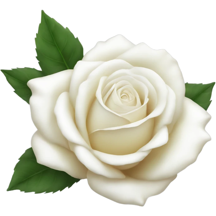 White rose emoji