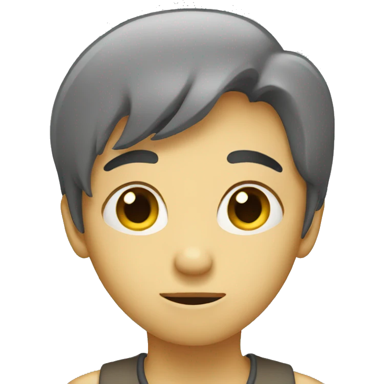 Very shy emoji