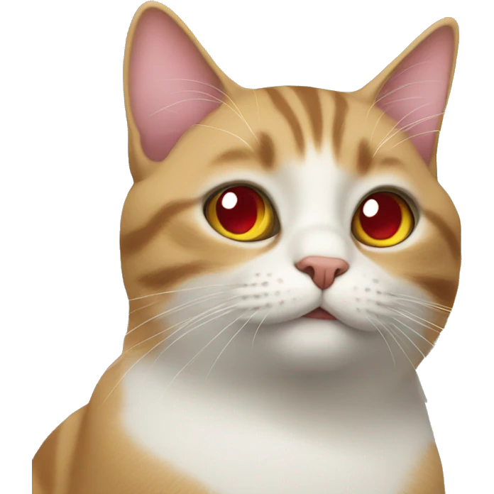 Cat with heart emoji