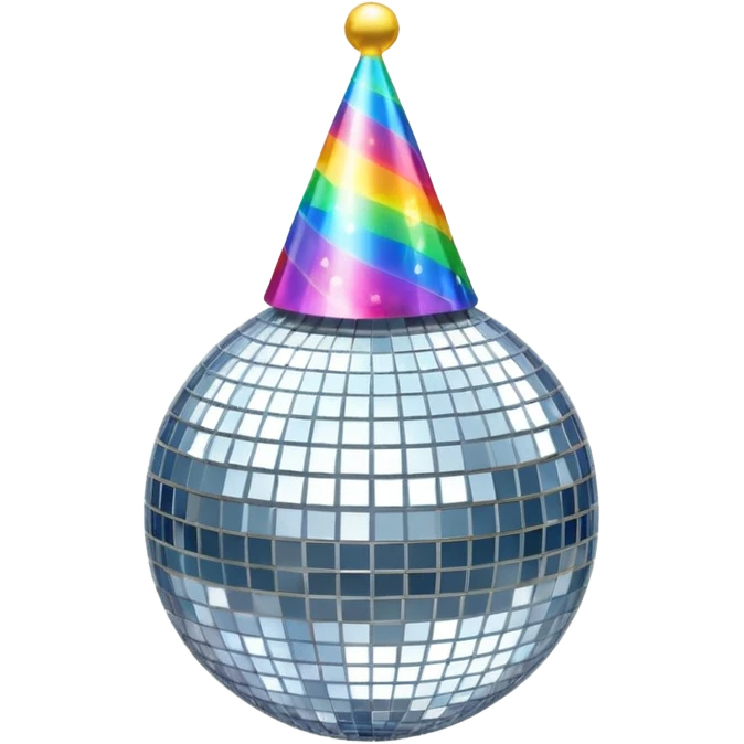 Disco Birthday Ball emoji