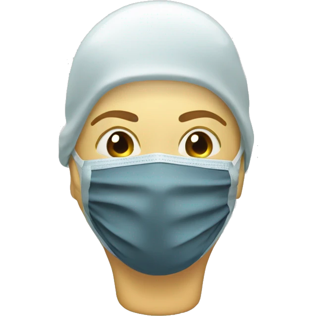 Radiotherapy thermoplastic mask  emoji