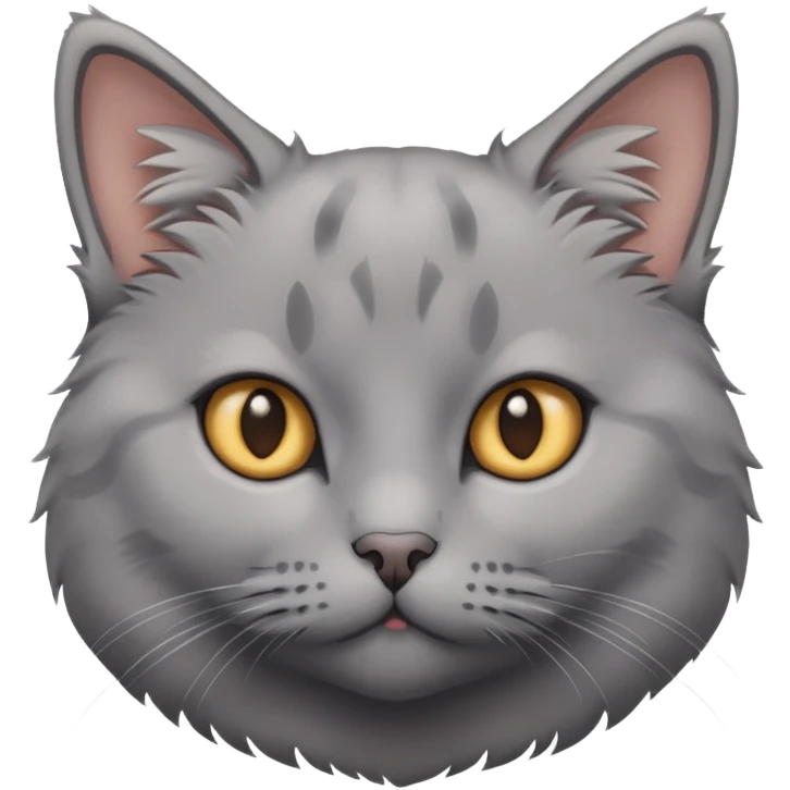 grey cat emoji