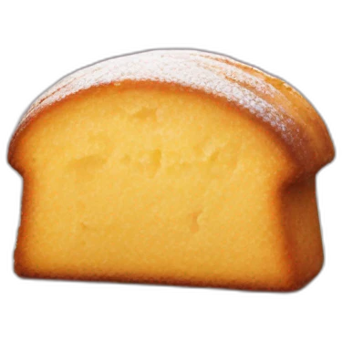 madeleine cake emoji