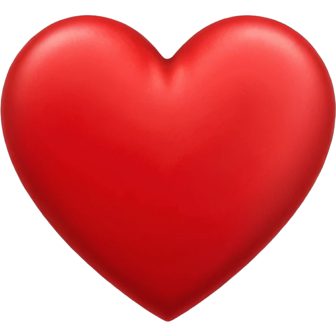 heart with velvet texture emoji