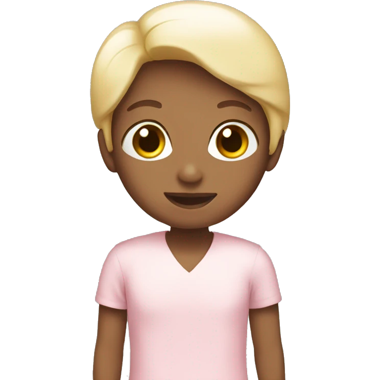 Light pink care  emoji