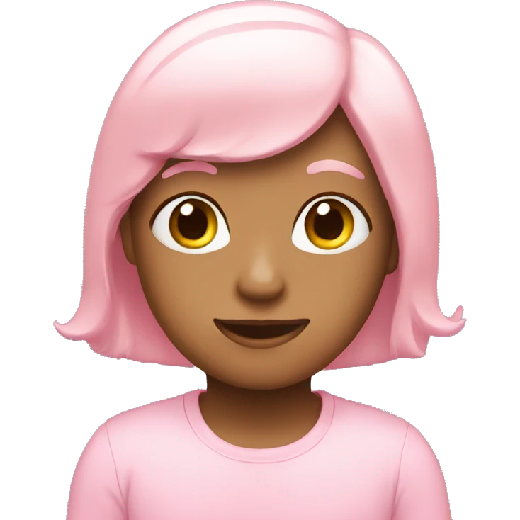Light pink emoji