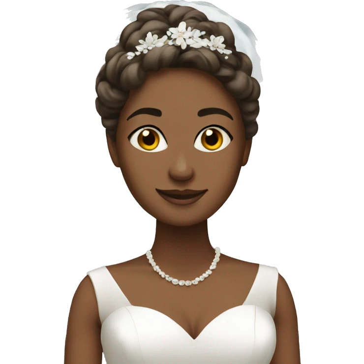 Bride wedding emoji