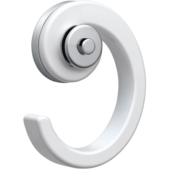 plastic wall hook emoji