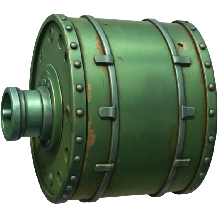 green military mine emoji