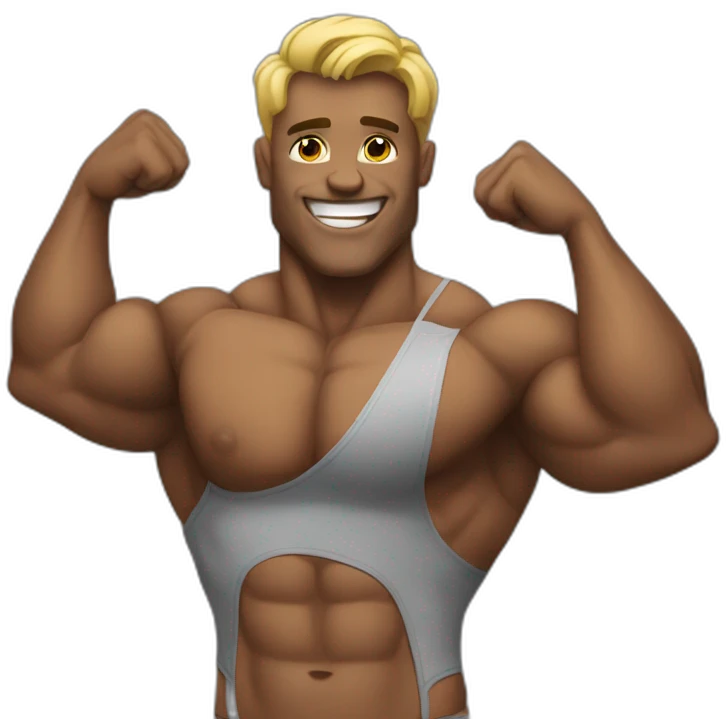 bodybuilder emoji